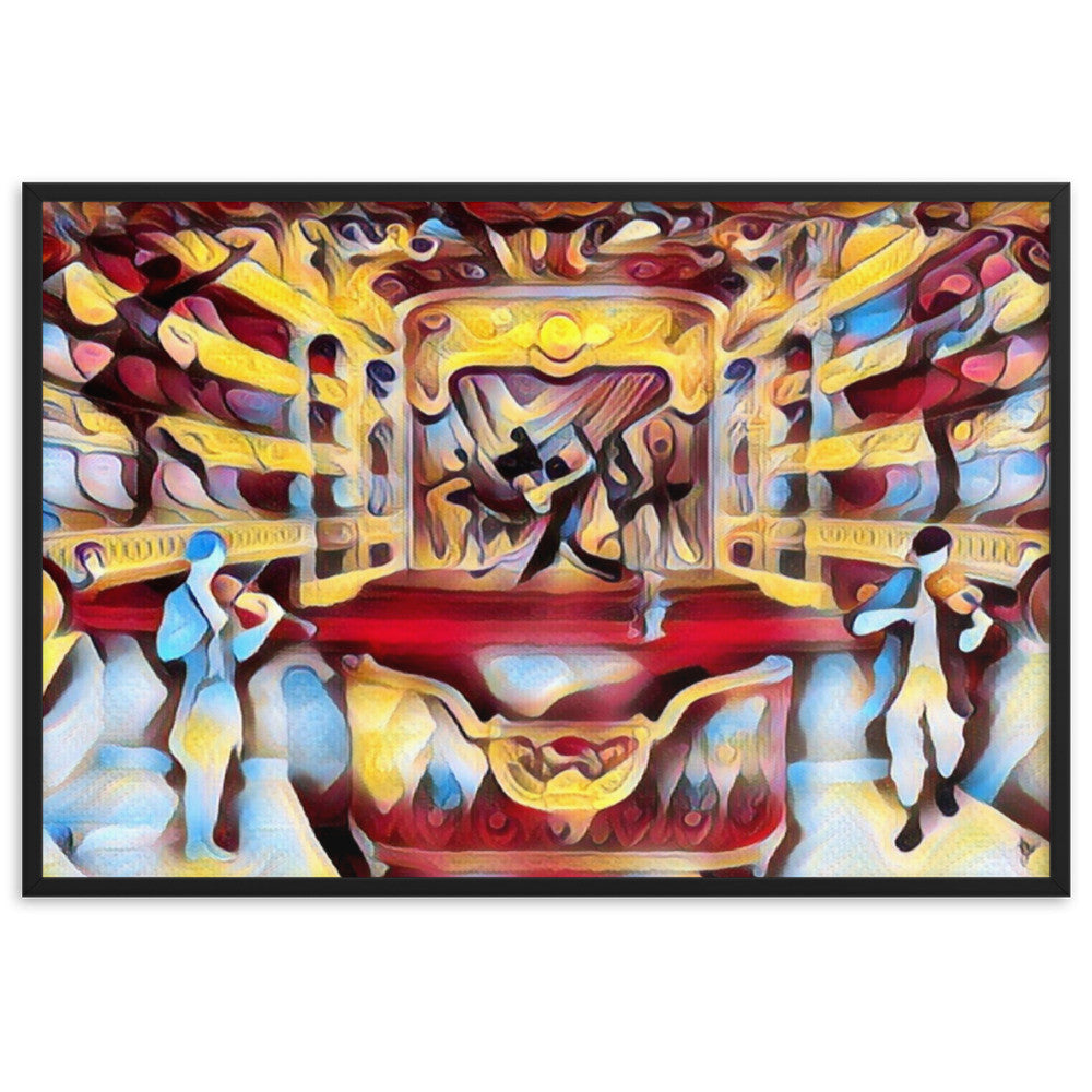 WHEN YOUR SENSES DANCE WITH MY MOMENTS JL.AK PREMIUM Framed Poster